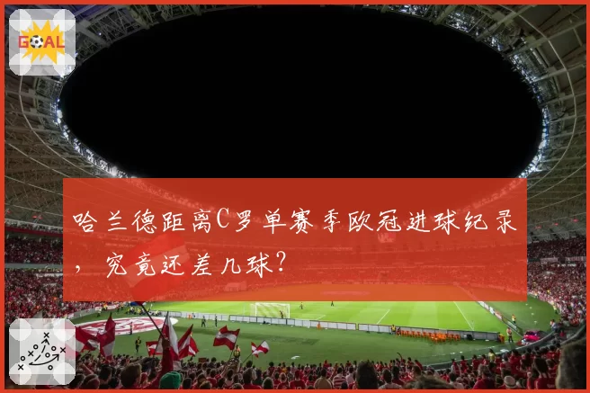 哈兰德距离C罗单赛季欧冠进球纪录，究竟还差几球？