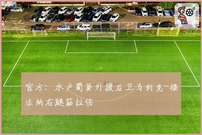 官方：水户蜀葵外援后卫马利克-福法纳右腿筋拉伤